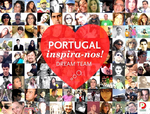 Imagem de capa da página de Facebook da Portugal Inspira-nos